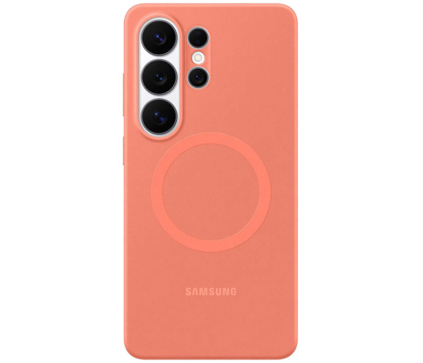 Samsung Etui Silicone Magnet do Galaxy S26 Ultra koralowe - 1489497 - zdjęcie